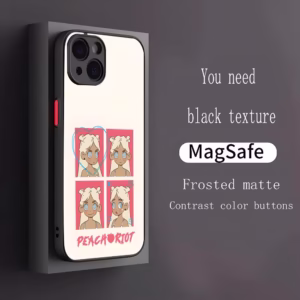 Rise-Up Art Peach R-Riot Phone Case Bomb-proof yet crazy-cool matte skin you can’t stop rubbing for iPhone 16 15 14 13 12 11 and X - Image 5