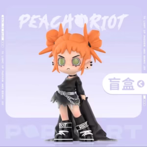The Little Rebellion Is Loaded: The New Lil Peach Riot Series Cool Girl Poppy Characteristic Models in a Blind Box Gifts for Kids in Mystery Boxes - Image 5
