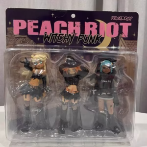 100% Original, limited edition, and artistic through and through, the peachy witchy punk collectible series delivers charming anime dolls with signature rebellious swag. - Image 3