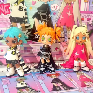 Meet the Small Rebel Peach from the Original Lil Peach Riot Loading Series, a one-eyed guardian of your mantel and a sworn cutie-frowny face fighter of the bland - Image 4