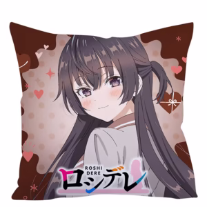 In Russia, Alya often tucks her feelings beneath a polished smile. The Dakimakura Cover Alya Cosplay Pillowcase wraps her in velvety peach-skin perfection - Image 3