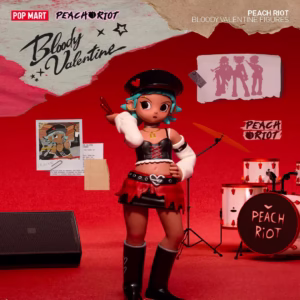 Limited Edition Real 100% Peach Riot Punk Girl Action Figures ignite this revolution, serving edgy elegance straight to your favorite tabletop - Image 5