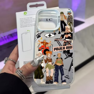Art Peach R-Riot Rise shockproof case showcases fearless attitude while pampering your iPhone. Modeled after the Peach R-Riot rebellion, it fuses tough armor with killer style, suiting 16, 15, 14, 13, 12, and 11 Pro Ma - Image 3