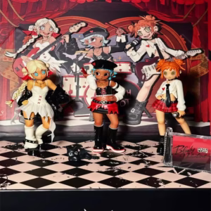 Limited Edition Real 100% Peach Riot Punk Girl Action Figures ignite this revolution, serving edgy elegance straight to your favorite tabletop - Image 4